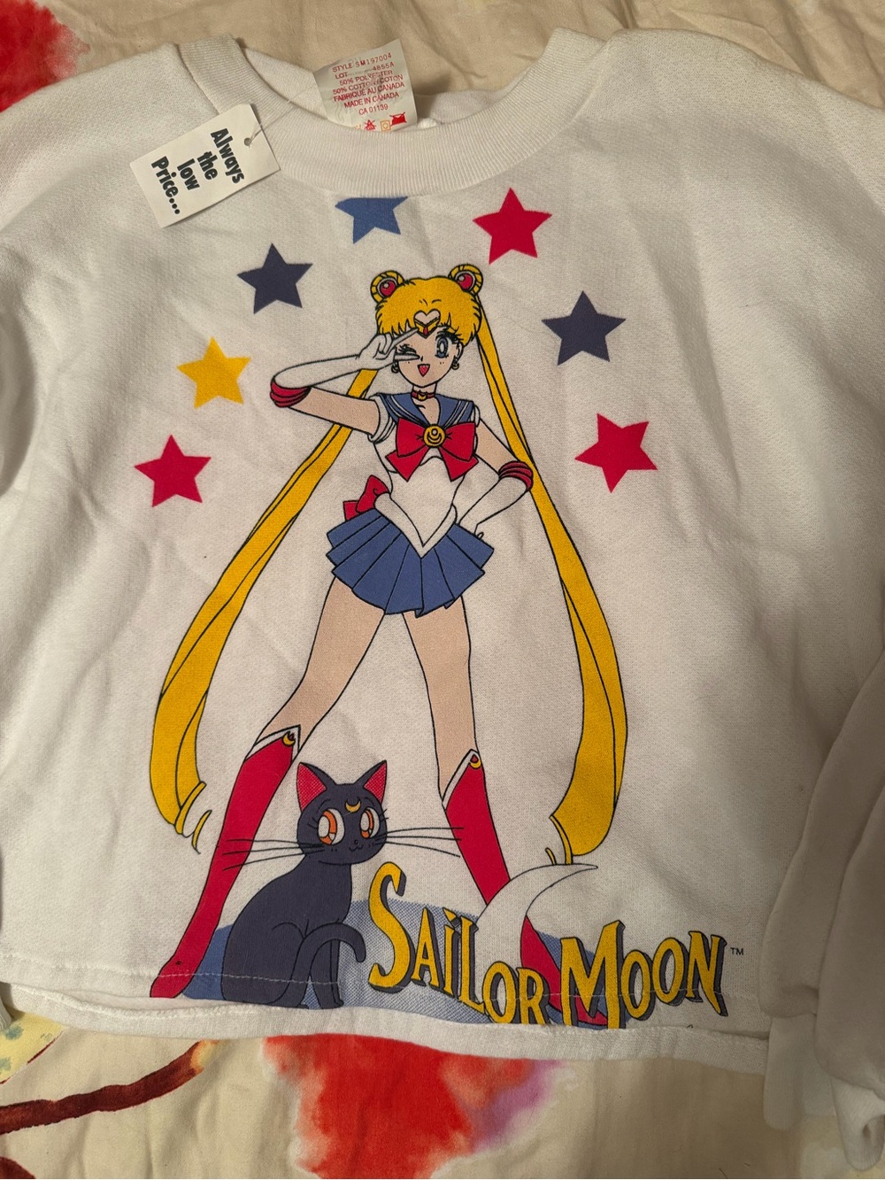 Sailor Moon vintage 1995 sweatshirt